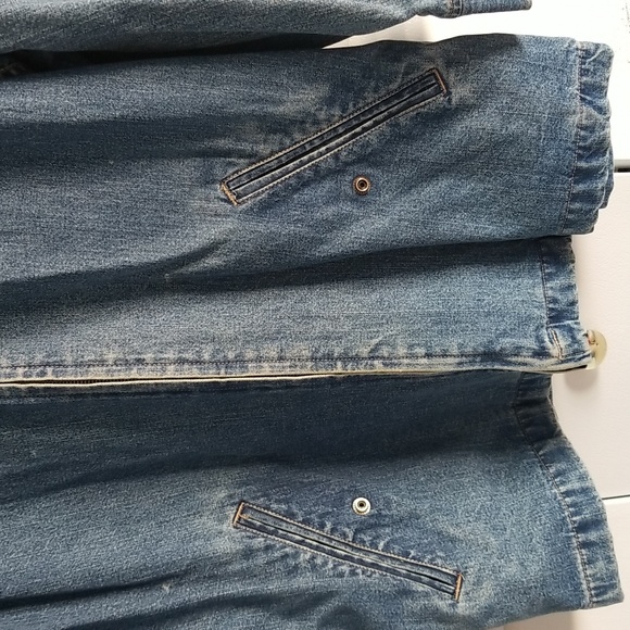 Vintage long sleeve denim jacket - Picture 3 of 5